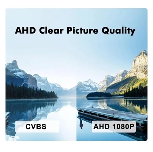 Intelligent Dynamic Trajectory Car Rear View Camera - Night Vision Wire 4K AHD 1080P