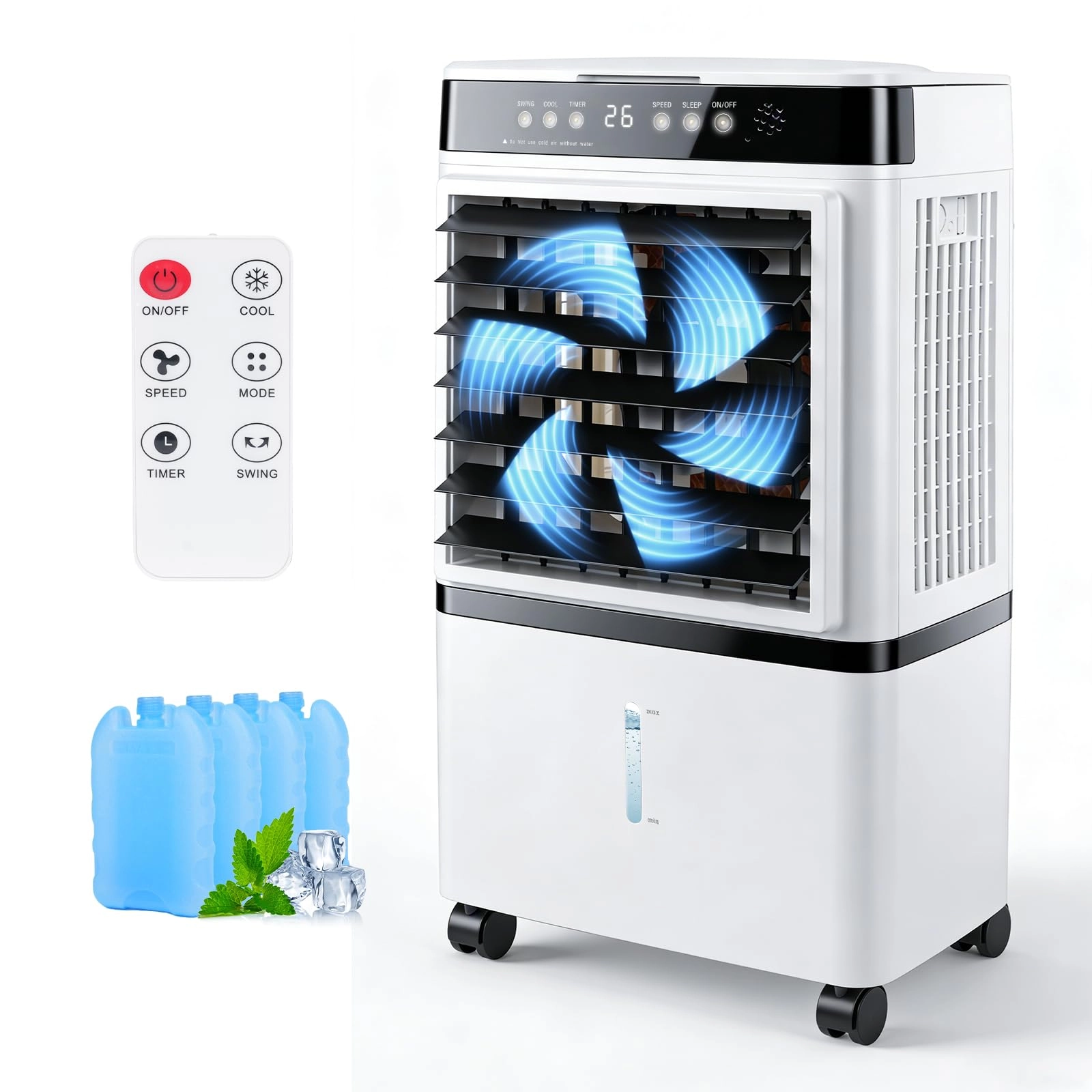VYEMOYo Air Conditioner - 3000 CFM 4-gallon/15-liter