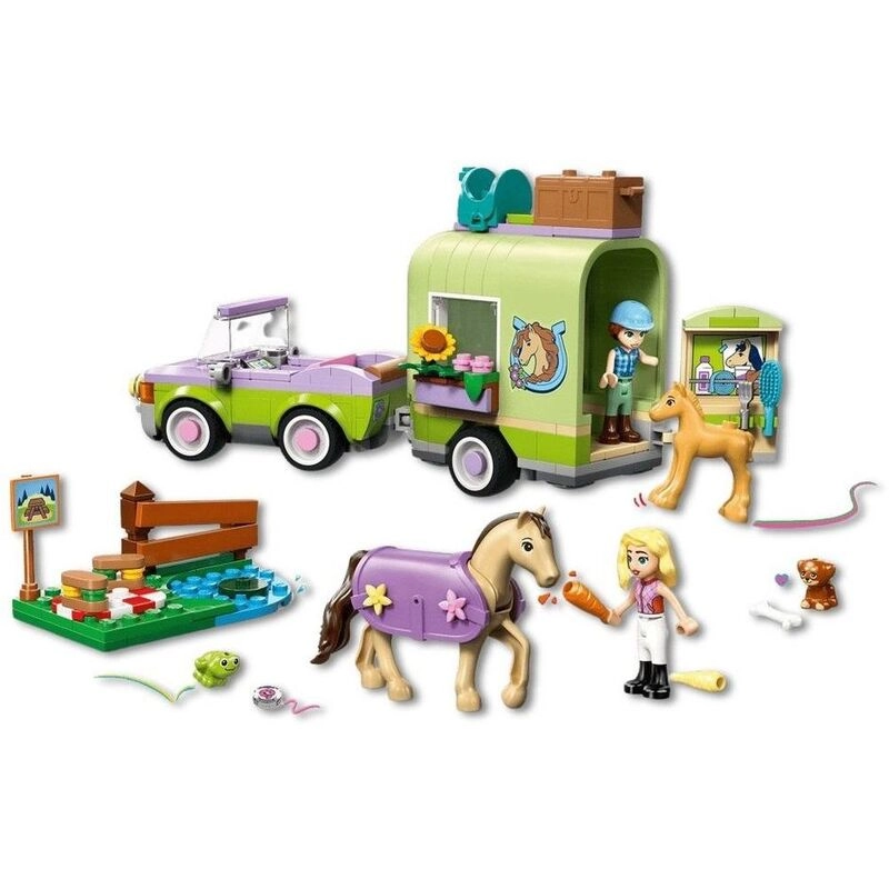 Friends Horse & Baby Foal Trailer (42695)