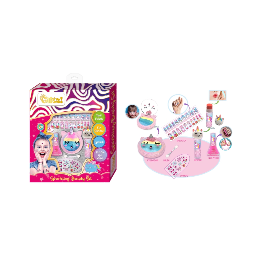 Unicorn Sparkling Beauty Me Up - 5+ years Beauty Kit