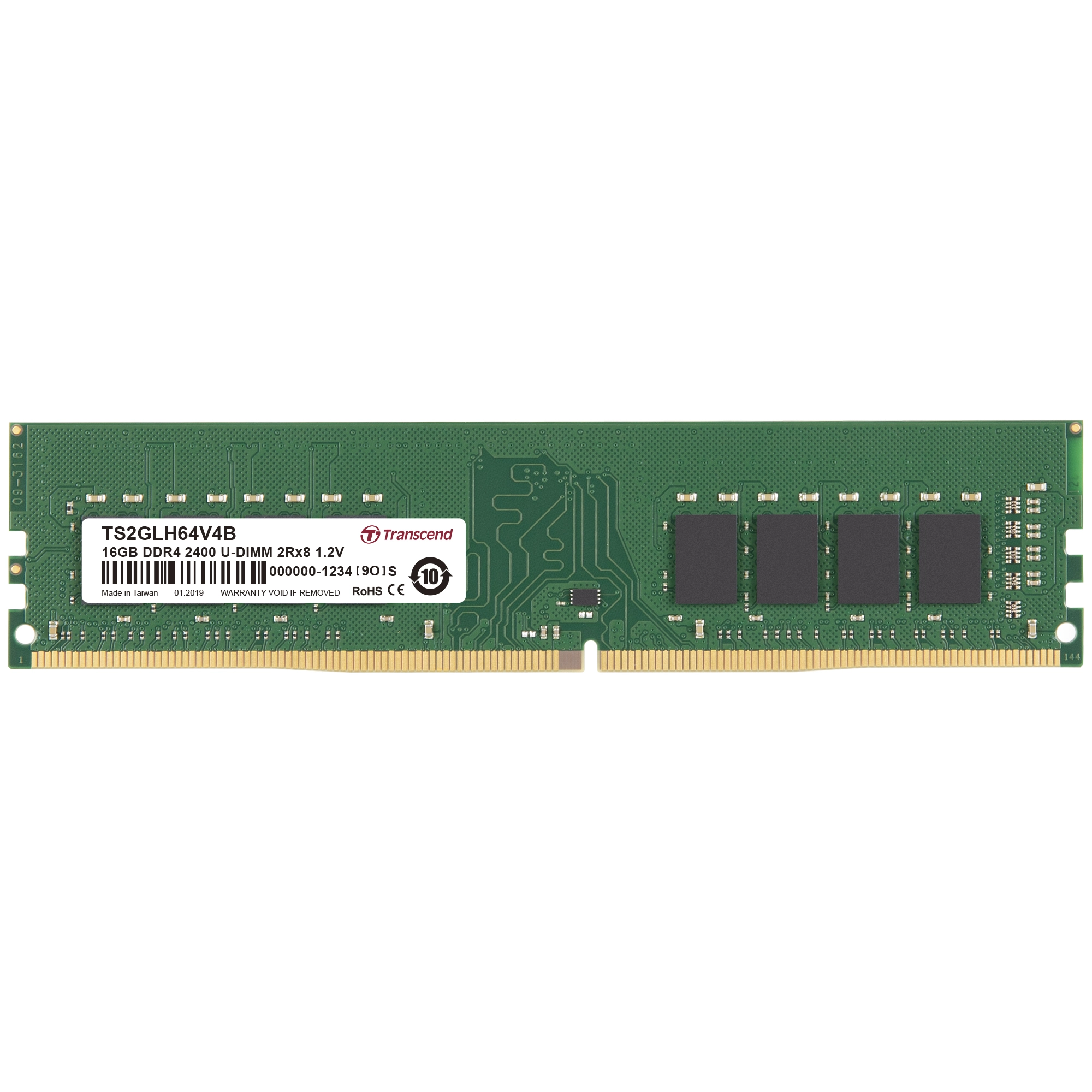 JM3200HLB-16GK - 16 GB 3200 MHz Desktop (U-DIMM) DDR4