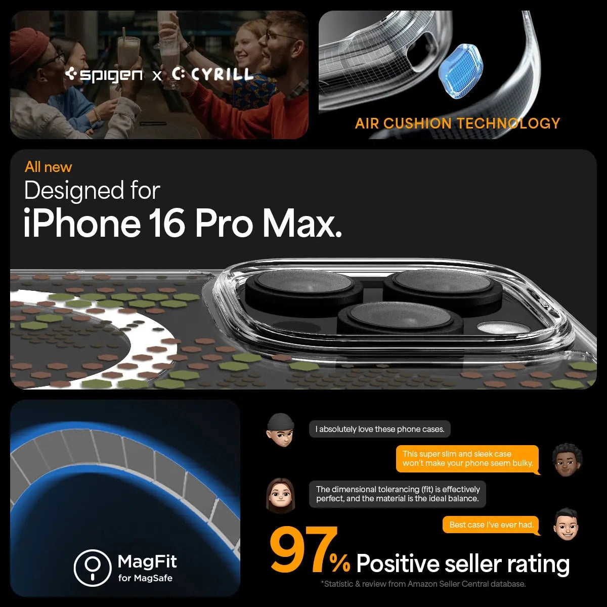 Ultra Hybrid Case for iPhone 16 Pro Max