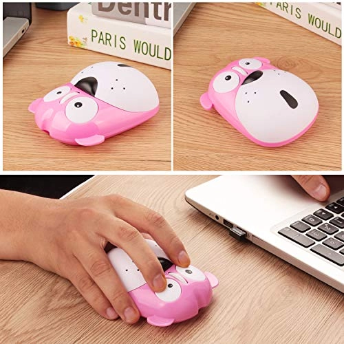 Cartoon Dog Mouse - Wireless