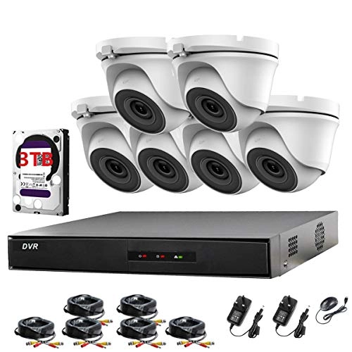 DVR-208G-F1 - 8CH + THC-T120-M - 6 2.0MP 1080P