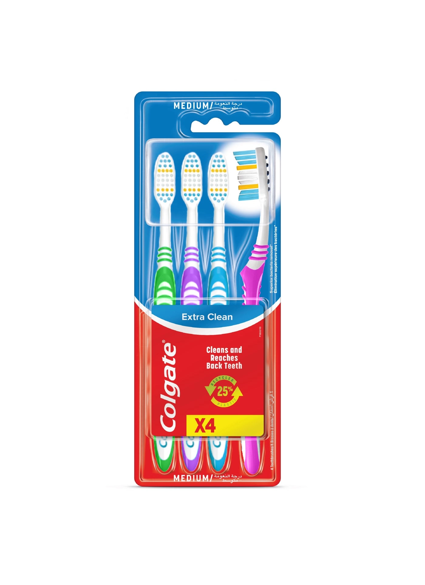 Extra Clean - Medium 4-Piece Pack