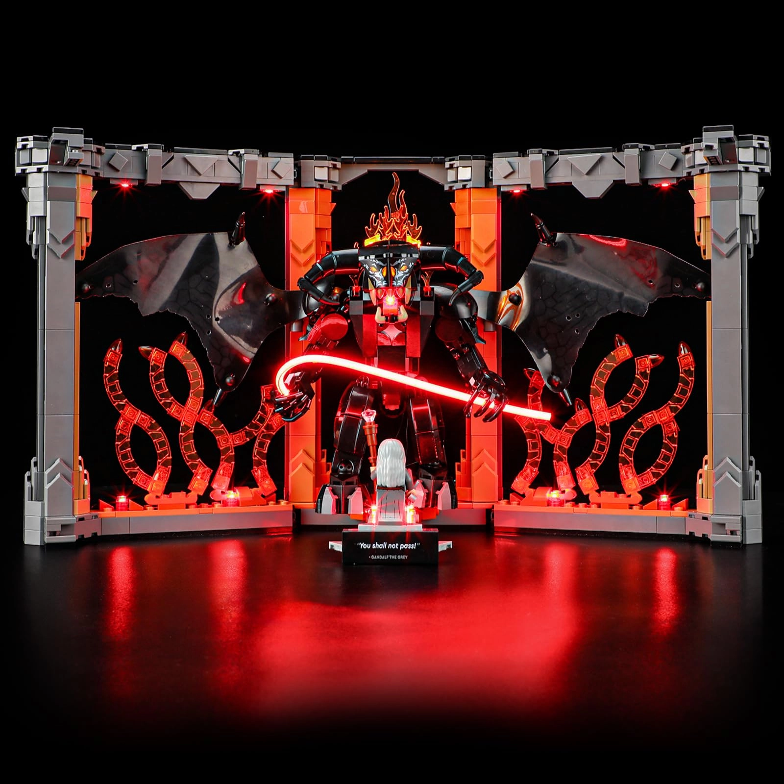 LIGHTAILING Light Set for LEGO The Lord of the Rings Book Nook 10367 - Plastic 1