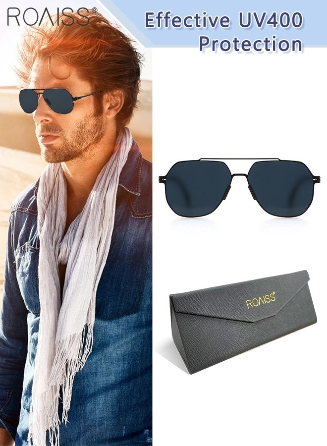 Aviator Sunglasses - 58 mm Black