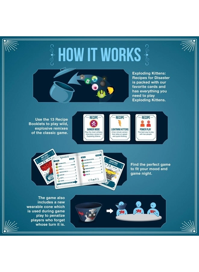 Exploding Kittens: Recipes For Disaster - Card Game