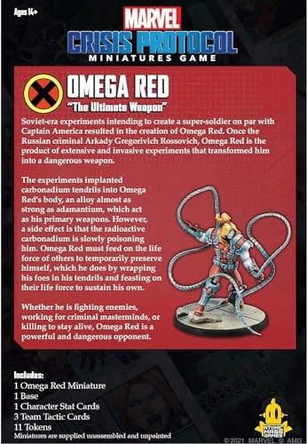 Omega Red - Marvel: Crisis Protocol Character Pack