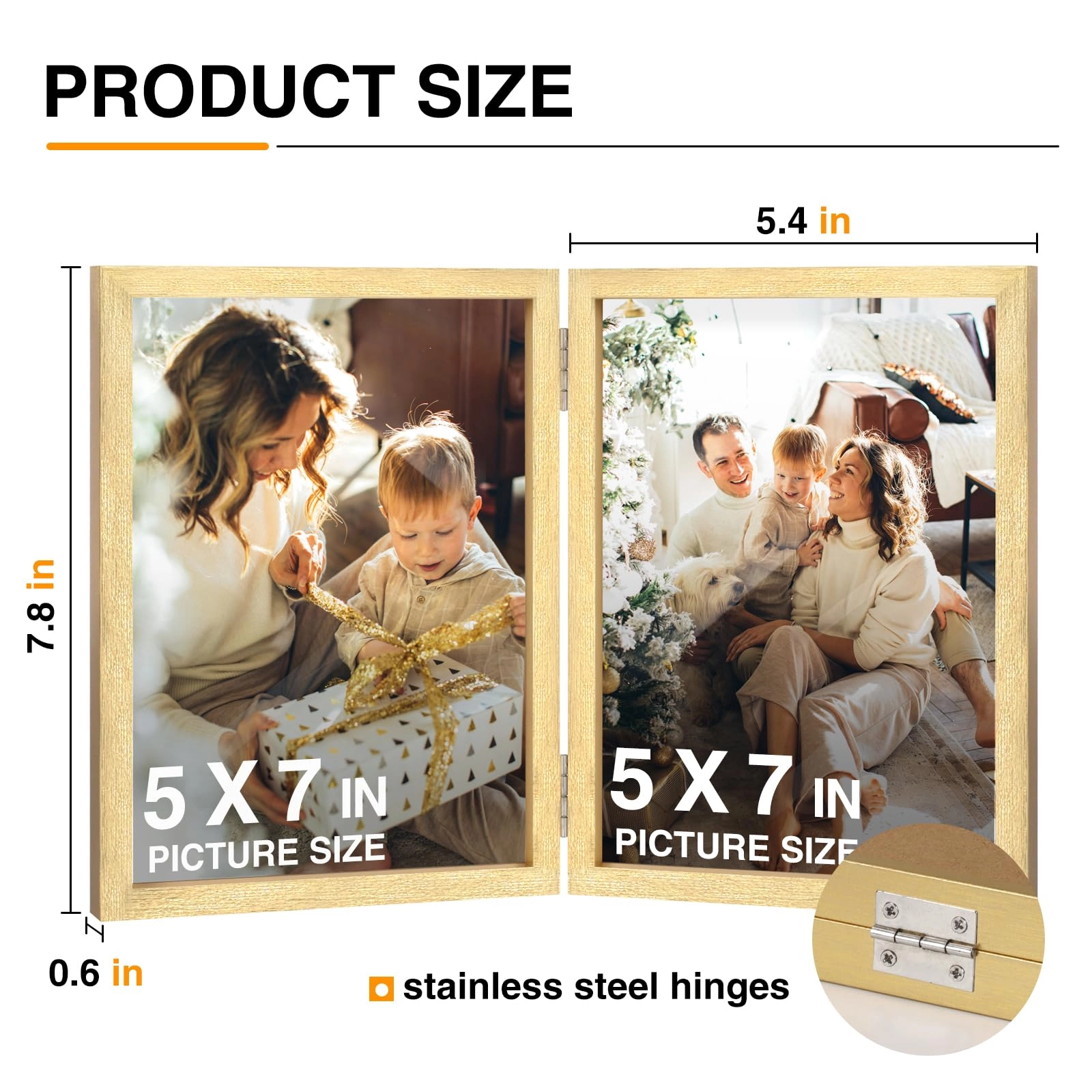 Double Picture Frame - 5x7 2