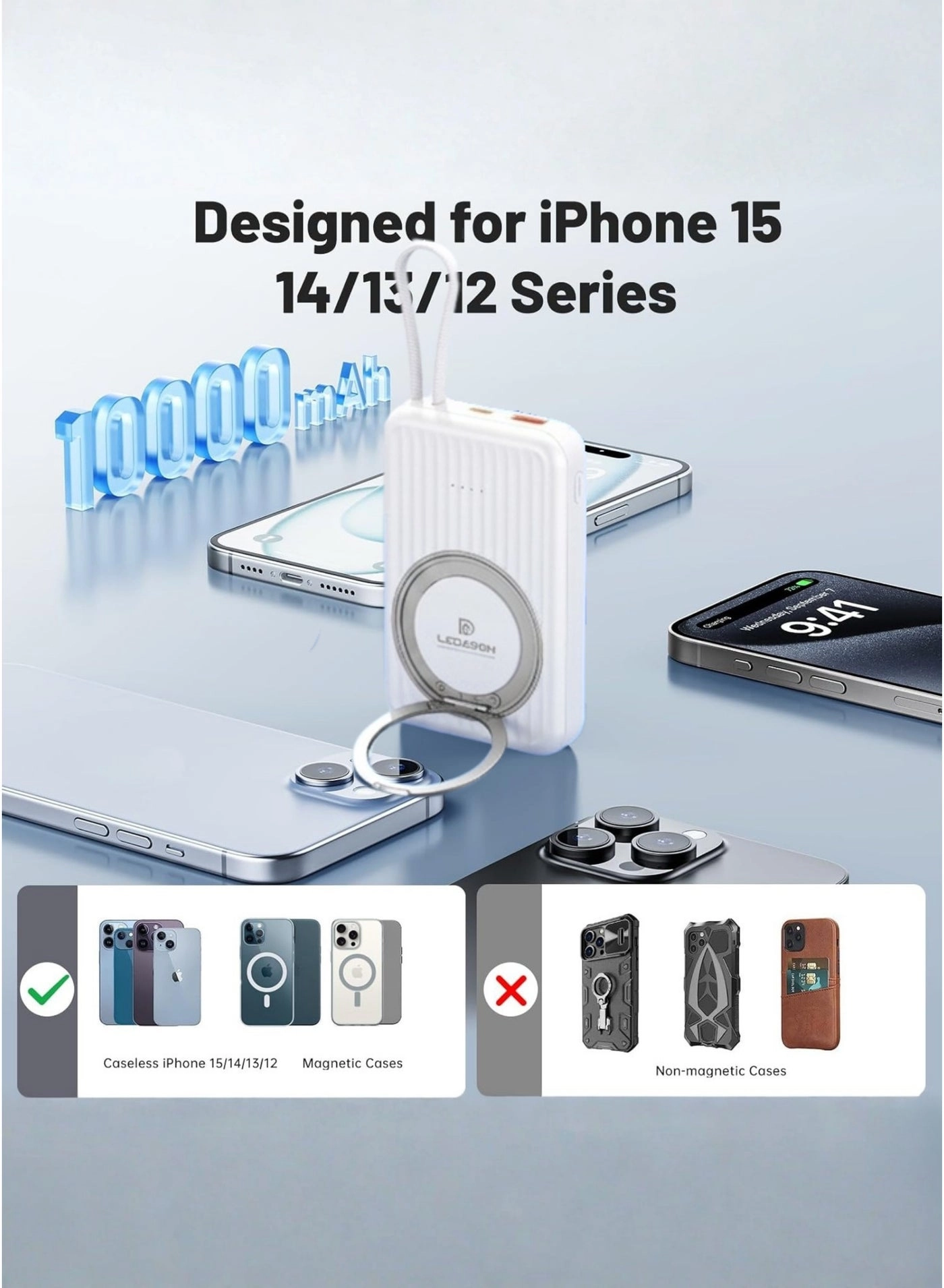 L-P22 - 10000mAh 22.5W Wireless