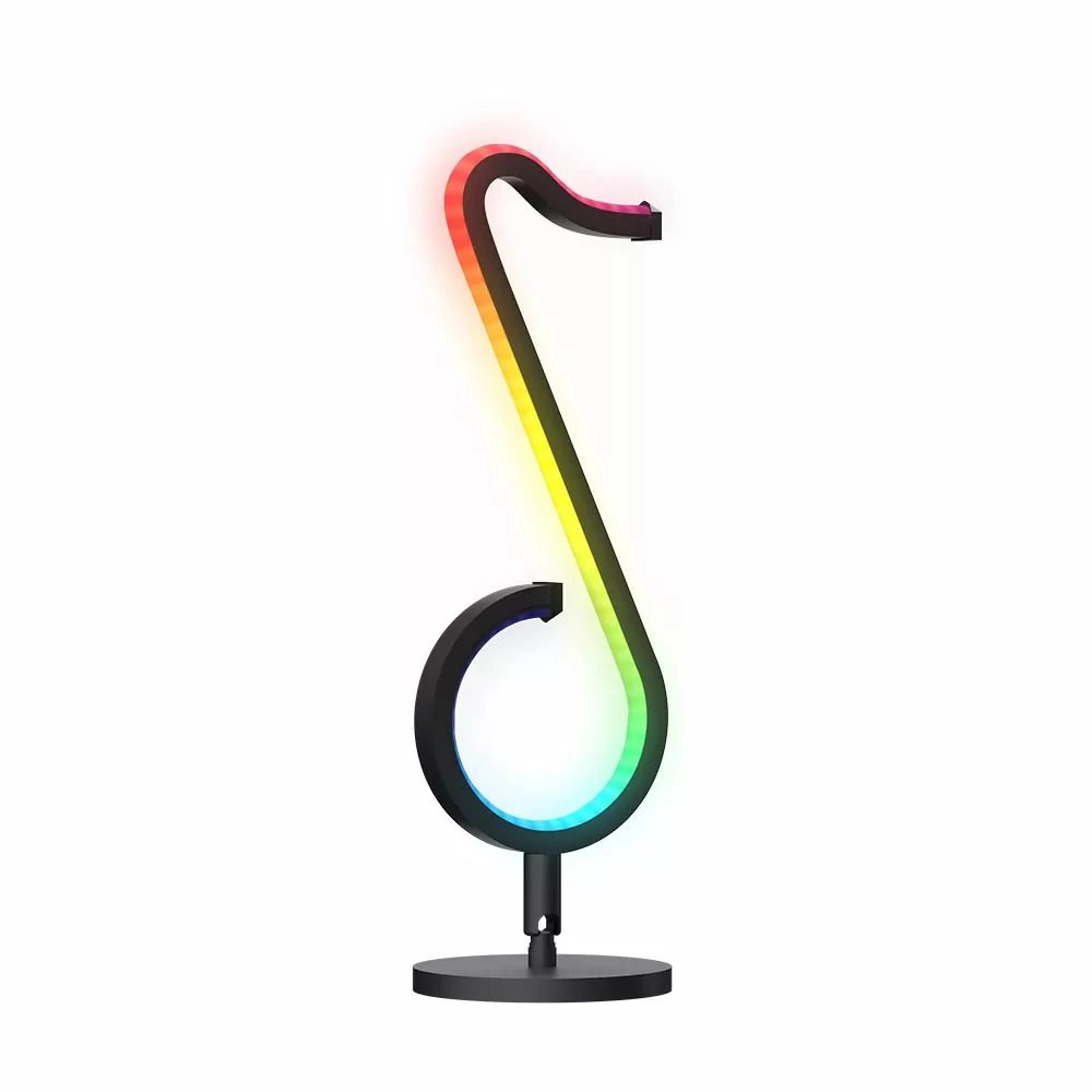 Porodo Brite Smart LED Desk Lamp - 12W Black WiFi