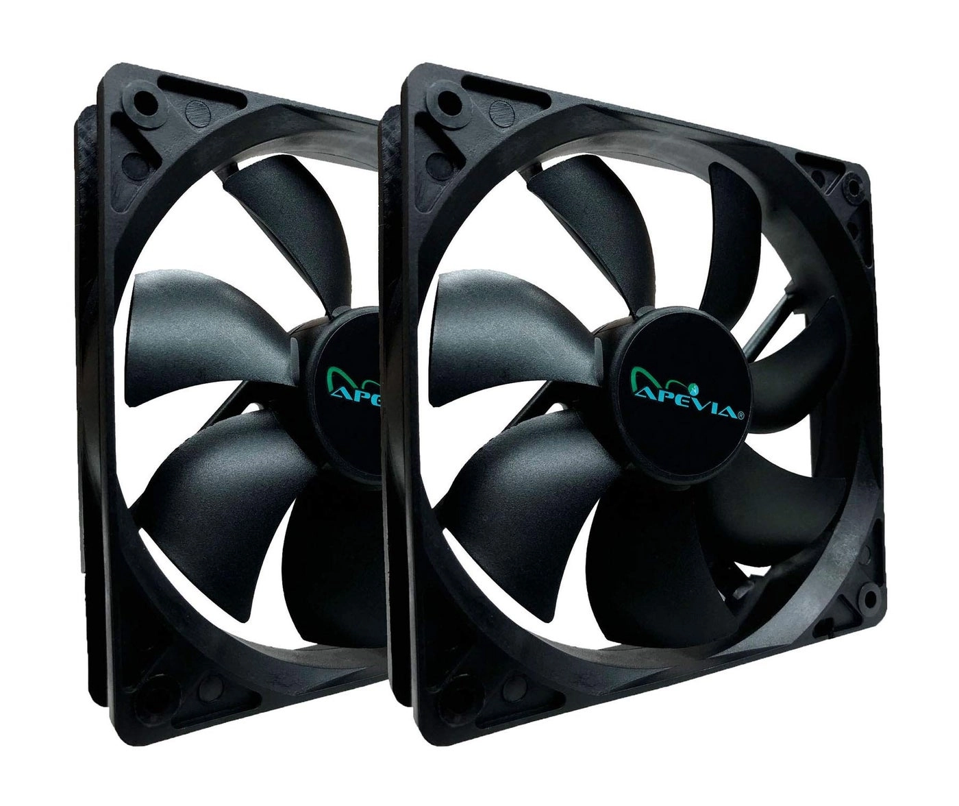 Apevia CF214S-BK - 2-pk 140mm