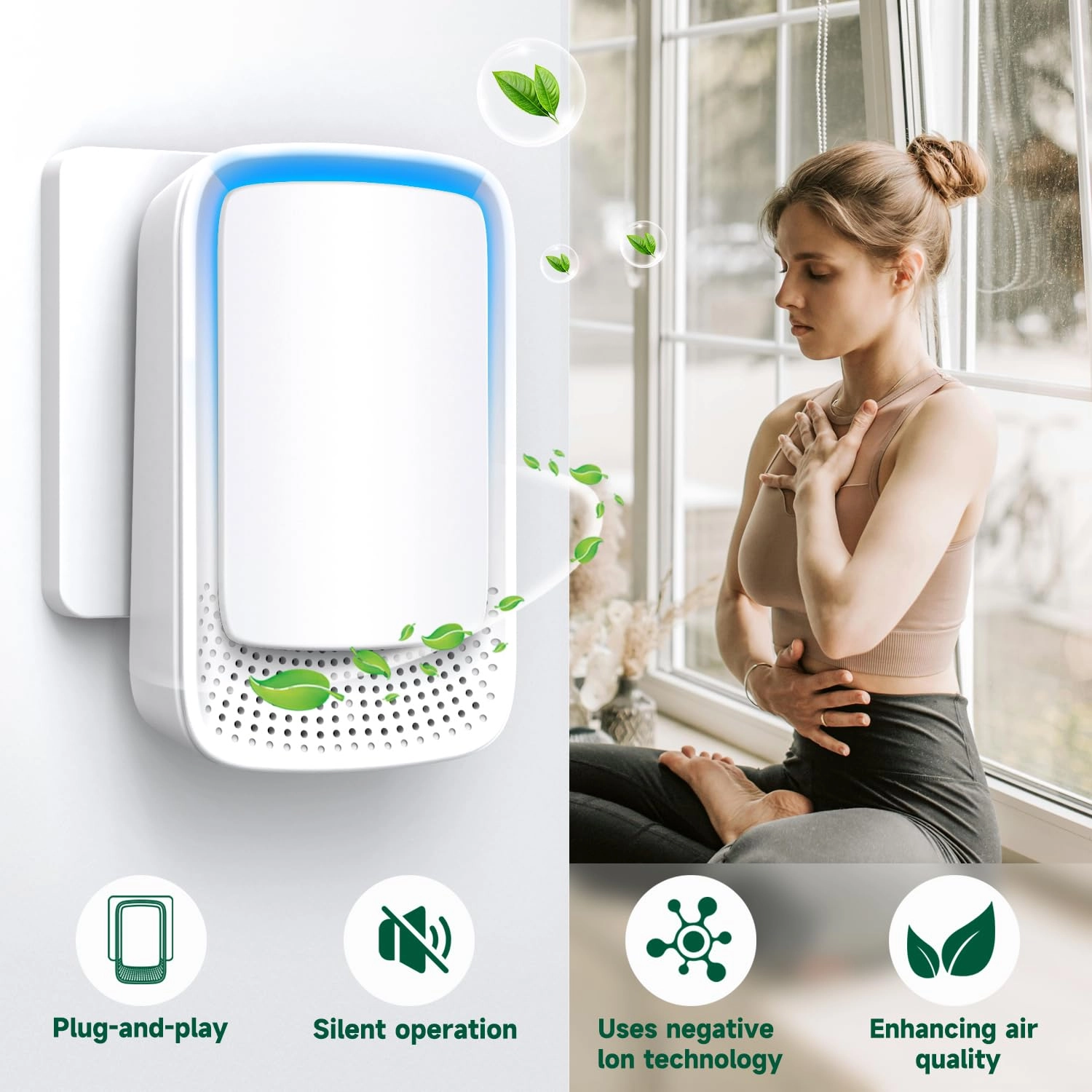 Air Ionizer - 3 Pack Filterless