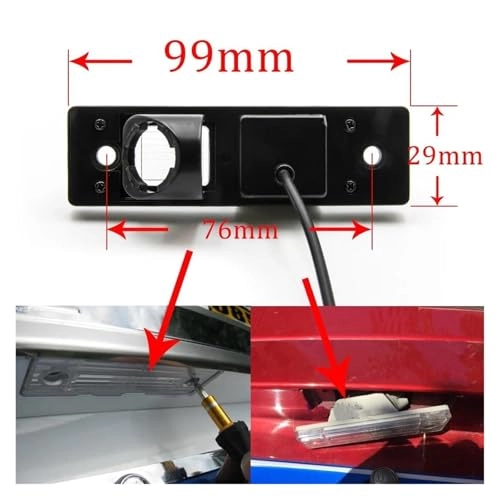 Reversing Camera - Universal RCA connector 680*480 720P