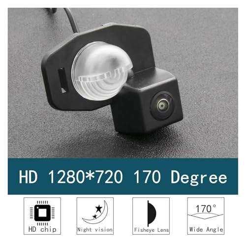 Reverse car rear view camera - Night vision Wired 720 x 540 pixels