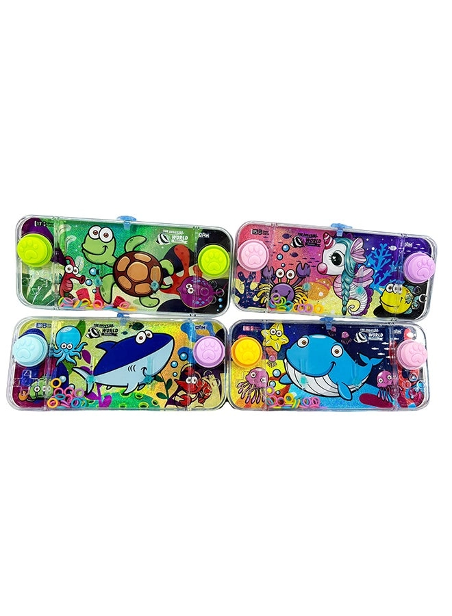 Handheld Water Ring Toss Game - Assorted Underwater Themes 1 Random Piece