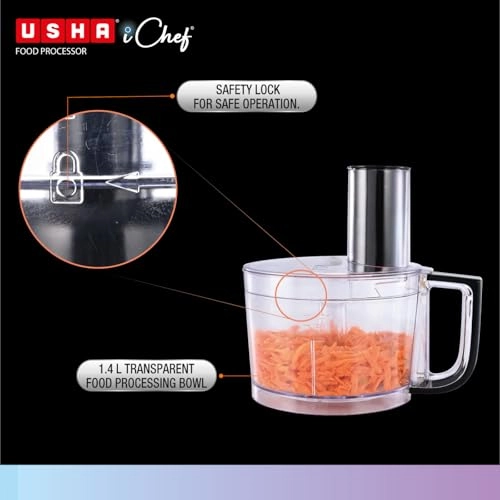 ICHEF Food Processor - 1.4L 800 KW