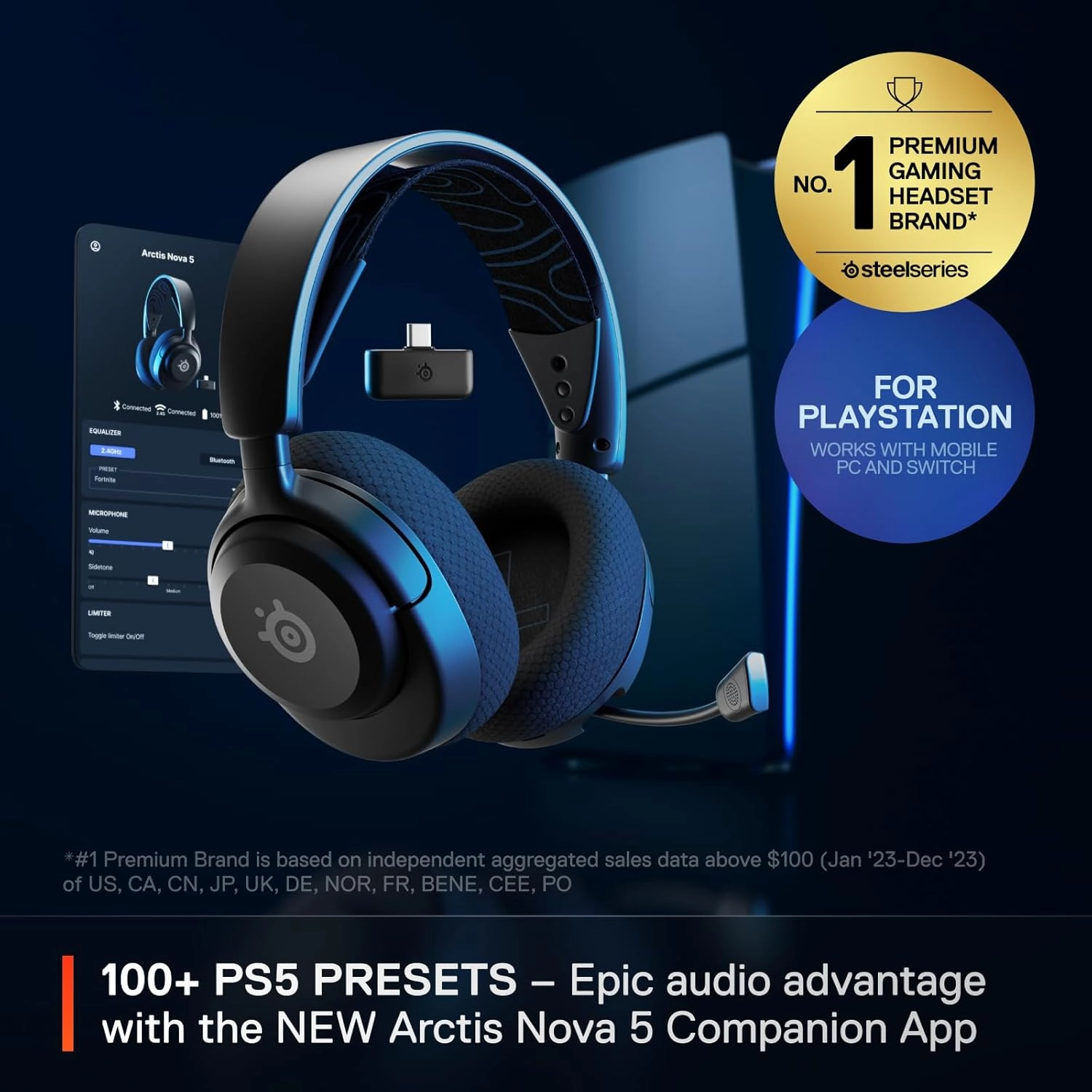 Arctis Nova 5P Wireless Headset