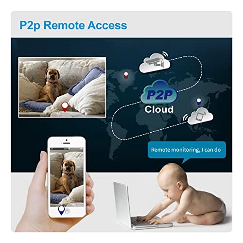 Outdoor Solar Security Camera 4MP