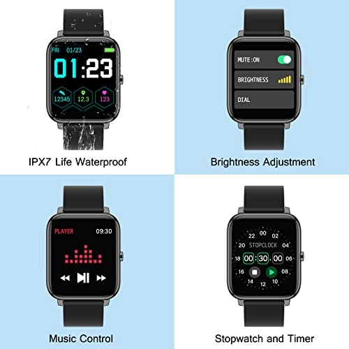 Smartwatch - Oxygen Blood Pressure Heart Rate Monitor