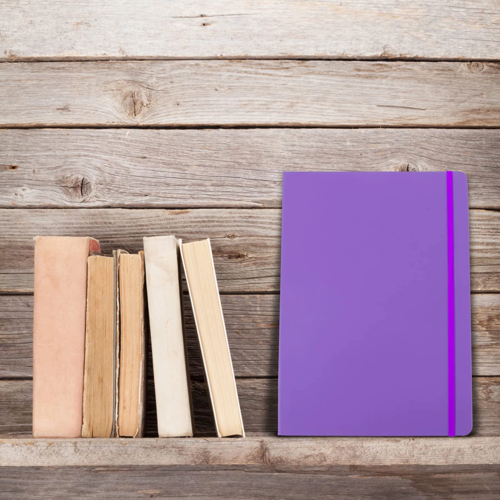 Notebook A4 Hardcover - Lined 80 Sheets