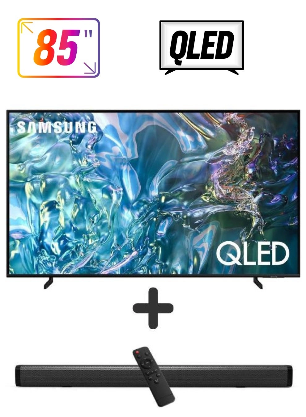 Samsung 85Q60D+SOUNDBAR - 85 inch