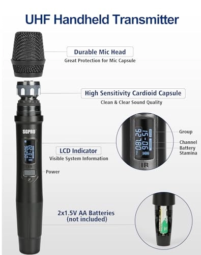 D-332HB - 4 microphones UHF
