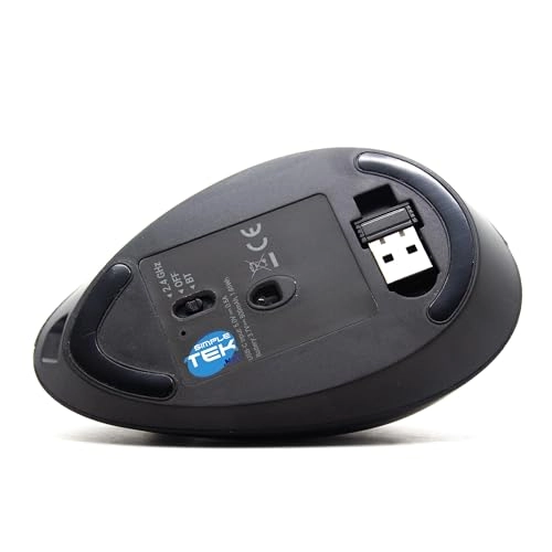Ergonomic Vertical Mouse - Bluetooth Wi-Fi