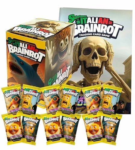 Skifidol Italian Brainrot Beta Series Cosmic Hallucination - 12 Bags 7pcs + Album Binder