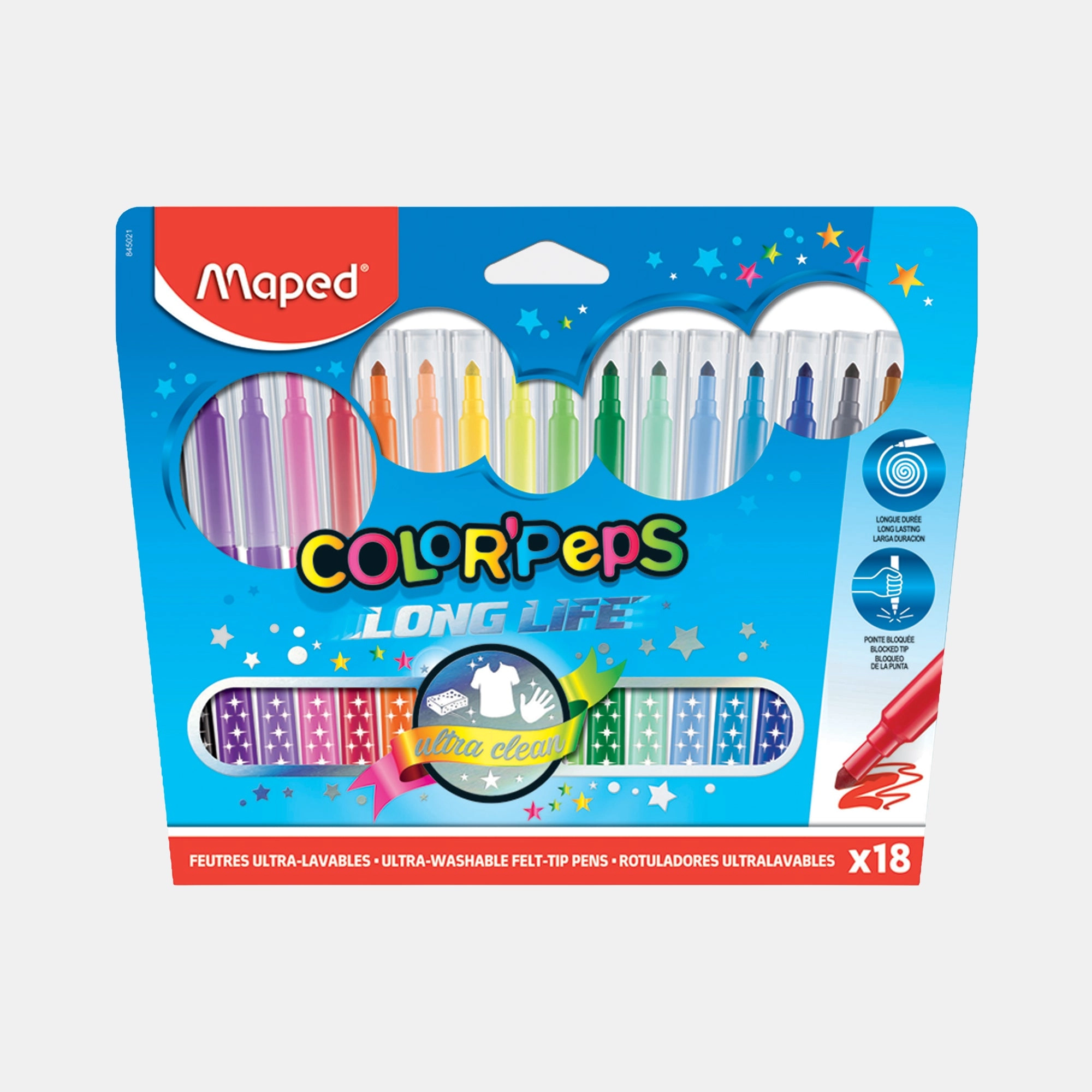 Maped Color’Peps Felt Tip Pens - 18 piece(s)
