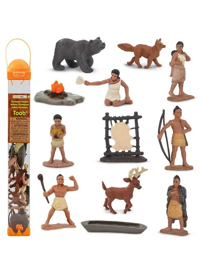 Safari Ltd Powhatan Indians TOOB - 3 years+ 12 pieces
