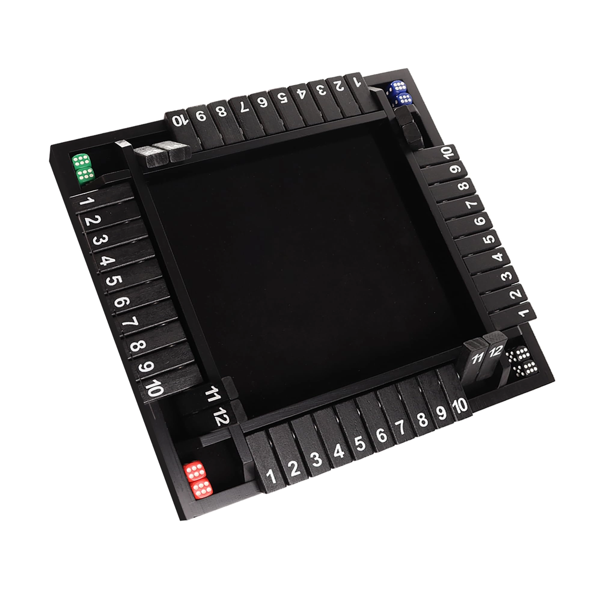 GSE Games & Sports Expert Shut The Box - Wooden 1-4 Player