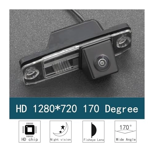 Reverse car rear view camera - Night vision Wired 720 x 540 pixels