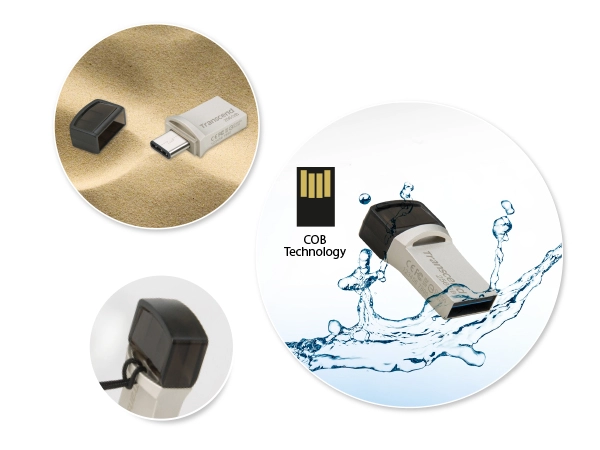 JetFlash 930C - USB 3.2 Gen 1 USB Type-A and Type-C 256GB