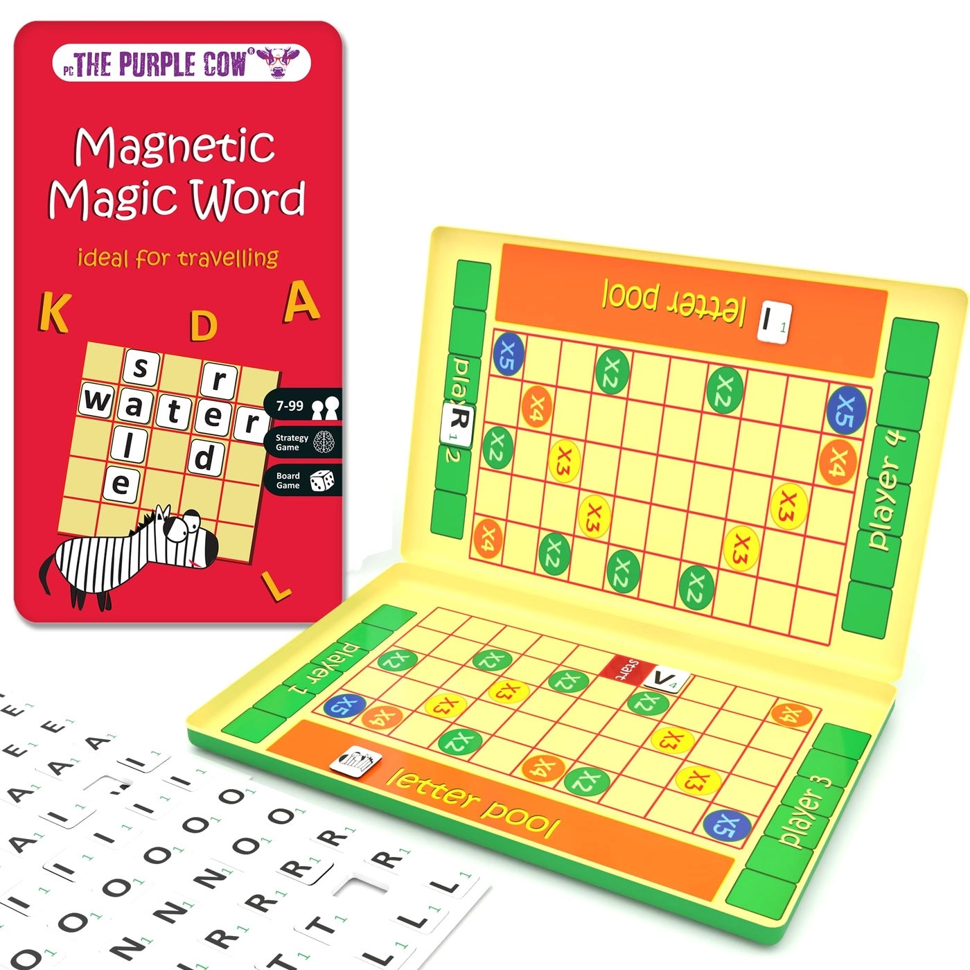 Magnetic Travel Magic Word Game - 6 - 15 years