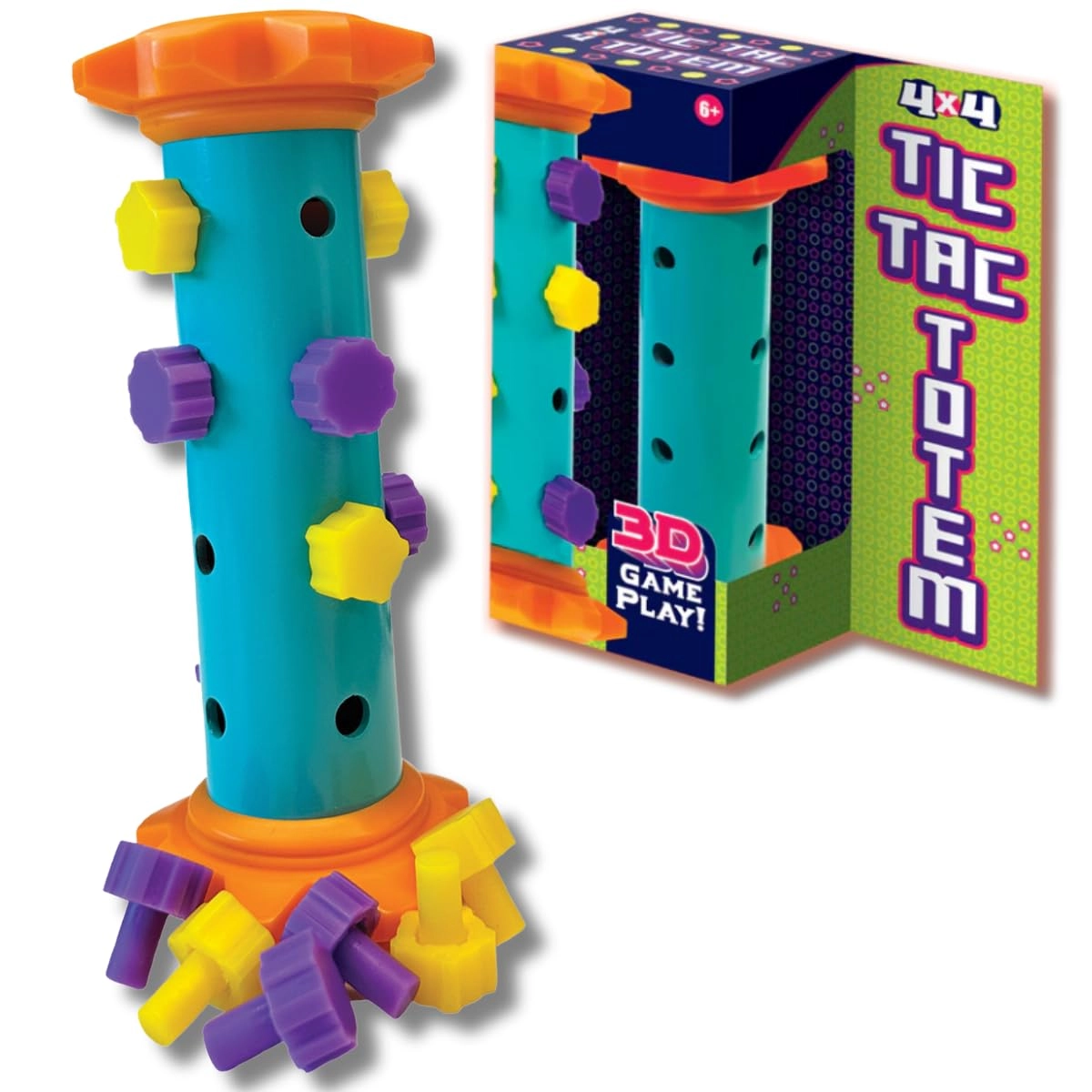 Blast Off! Tic Tac Totem - 3D 2 Player