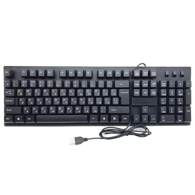 CHIXXAALLGDFD 108 Keys Computer Keyboard - RU Wired