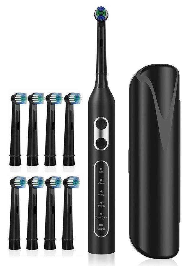 epicarma E7 - 360° Rotating 8 Brush Heads IPX7 Waterproof