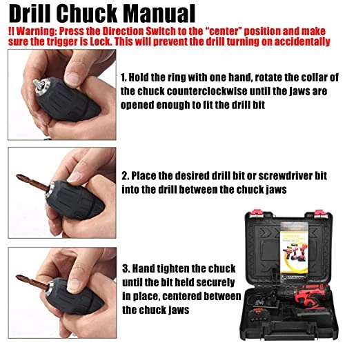 3 in 1 Electric Hammer Drill - Cordless 25+3 N.m 10mm