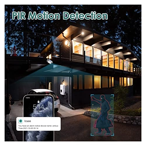 Outdoor Solar Security Camera 2K