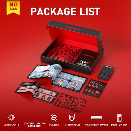 Led Lighting Kit - for LEGO Creator Santa'S Visit 10293