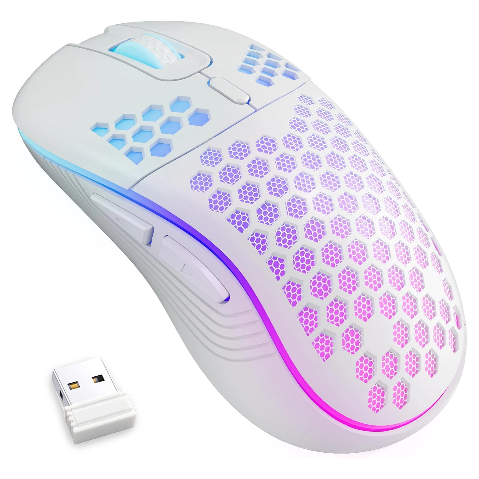 Uniiking Honeycomb Gaming Mouse - Wireless