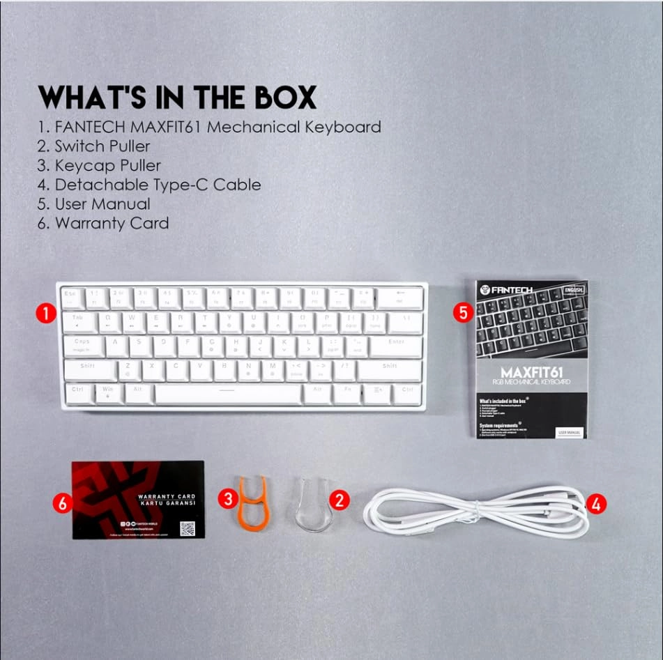 MAXFIT61 - 60% Wired