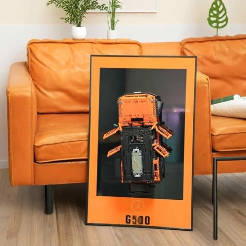 Display Wall for LEGO 42177 Mercedes-Benz G-Class - 80 x 50 cm Wall Mounted