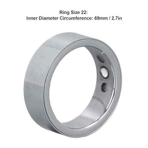 Smart Ring - Silver Heart Rate Blood Oxygen