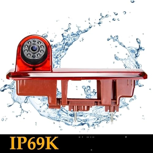Brake light camera - Night vision 720 x 576 px + Monitor - 7 inch