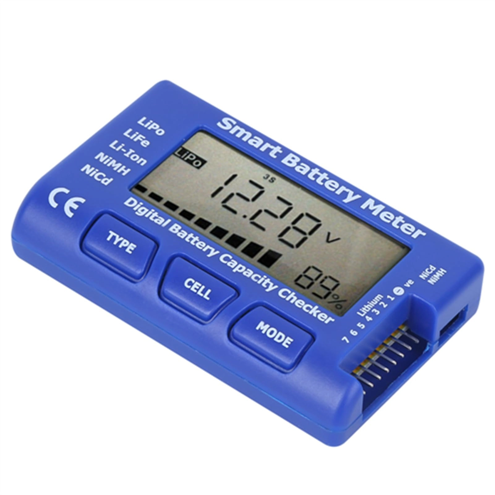 Spacnana Battery Meter - 6-in-1 6.5V to 29.4V