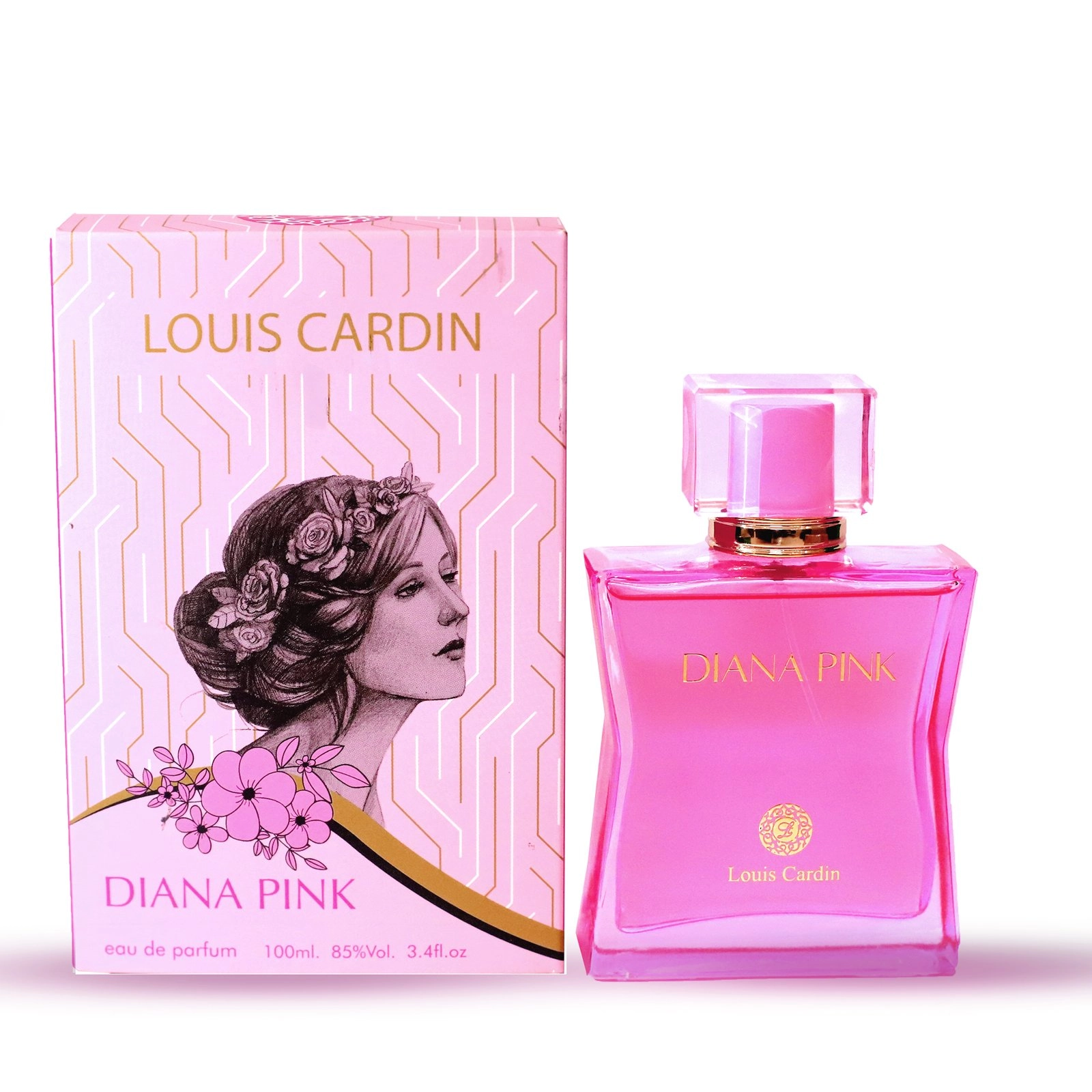 Louis Cardin Diana Pink Eau de Parfum - 100 ml