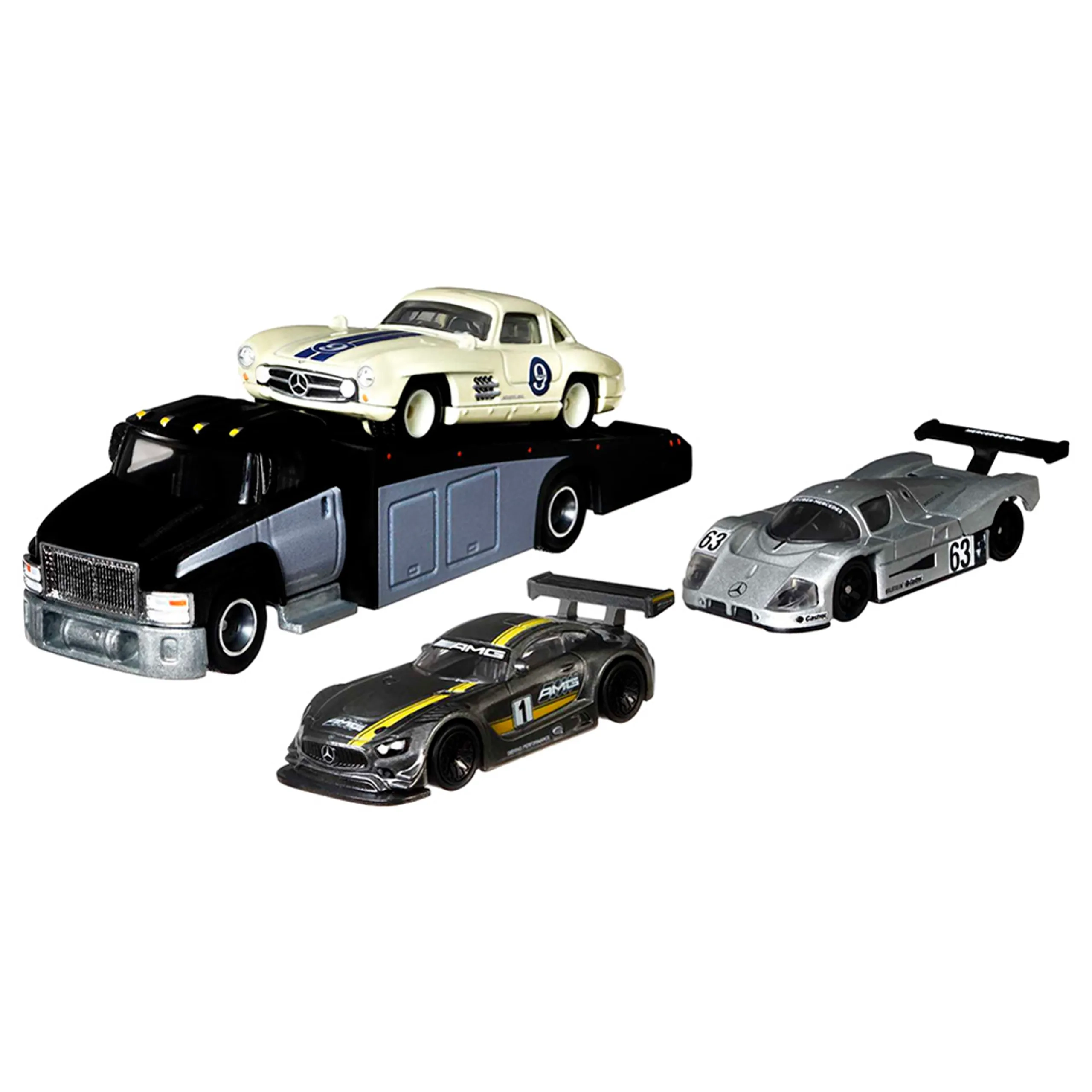 Track Day Collector Playset - 1:64 4pcs